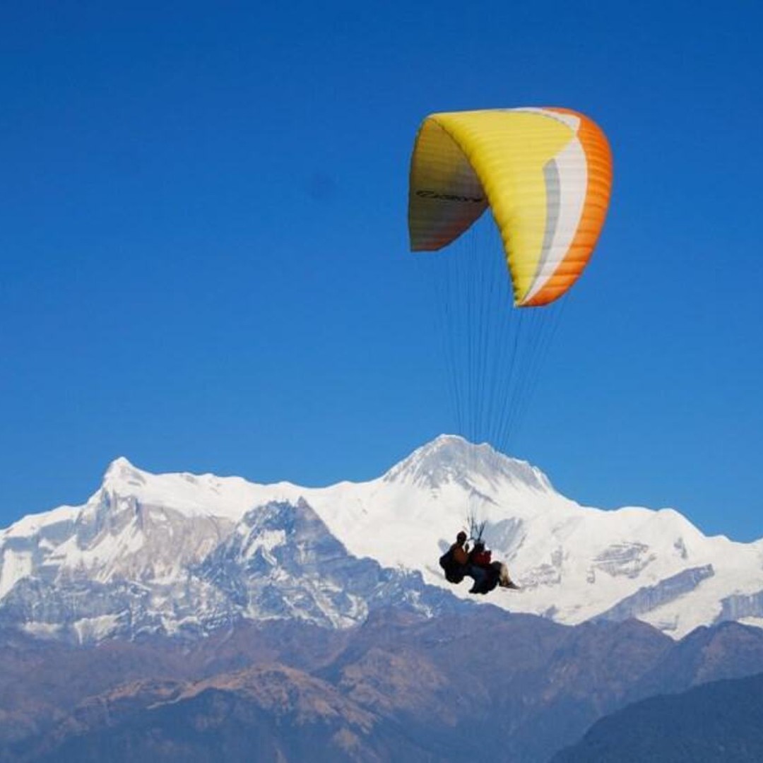 Paragliding Over Pokhara